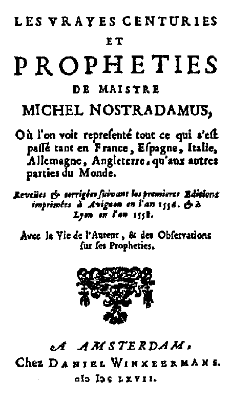 Edition d'Amsterdam, 1667