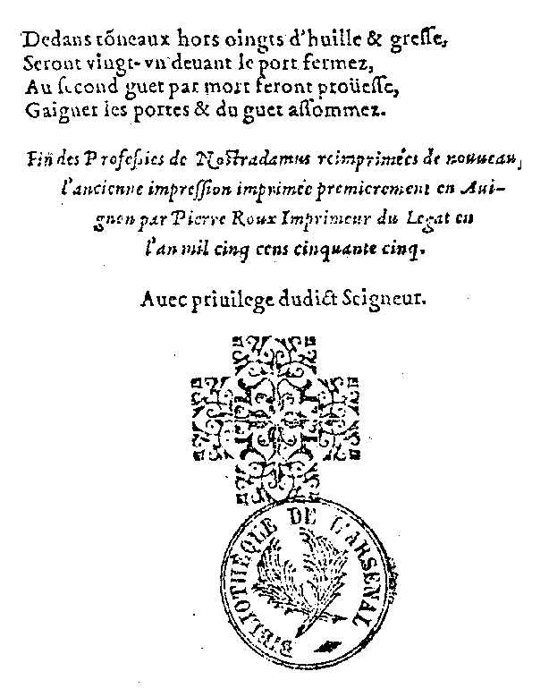 Edition 1590, St-Jaure