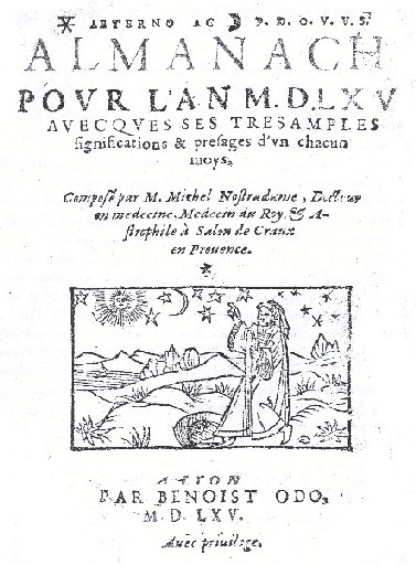 Almanach pour l’an 1565