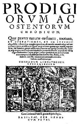 Lycosthenes, Chronique, 1557