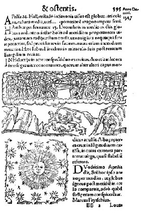 Lycosthenes, Chronique, 1557