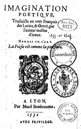 pg31 Aneau Imagination poetique 1552