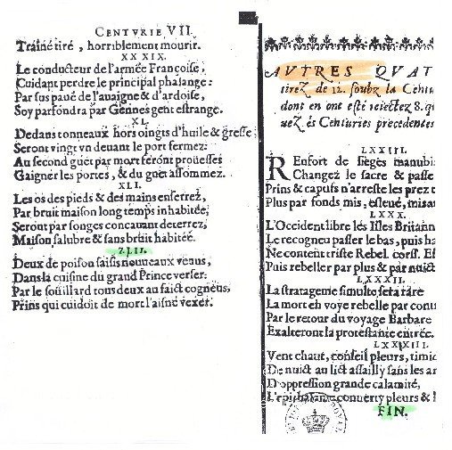 Extrait Edition 1605